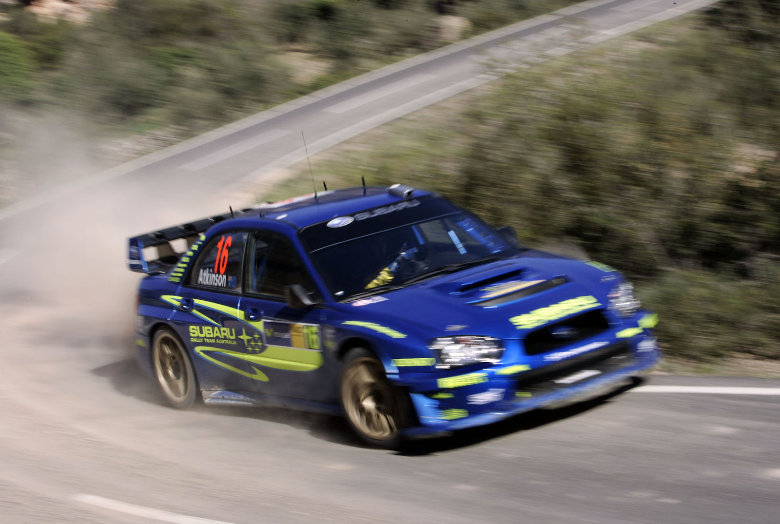 Solberg РіРѕРЅС‰РёРє Subaru 2007